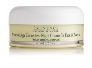 Crema nocturna anti edad de monoi para rostro y cuello 60ml