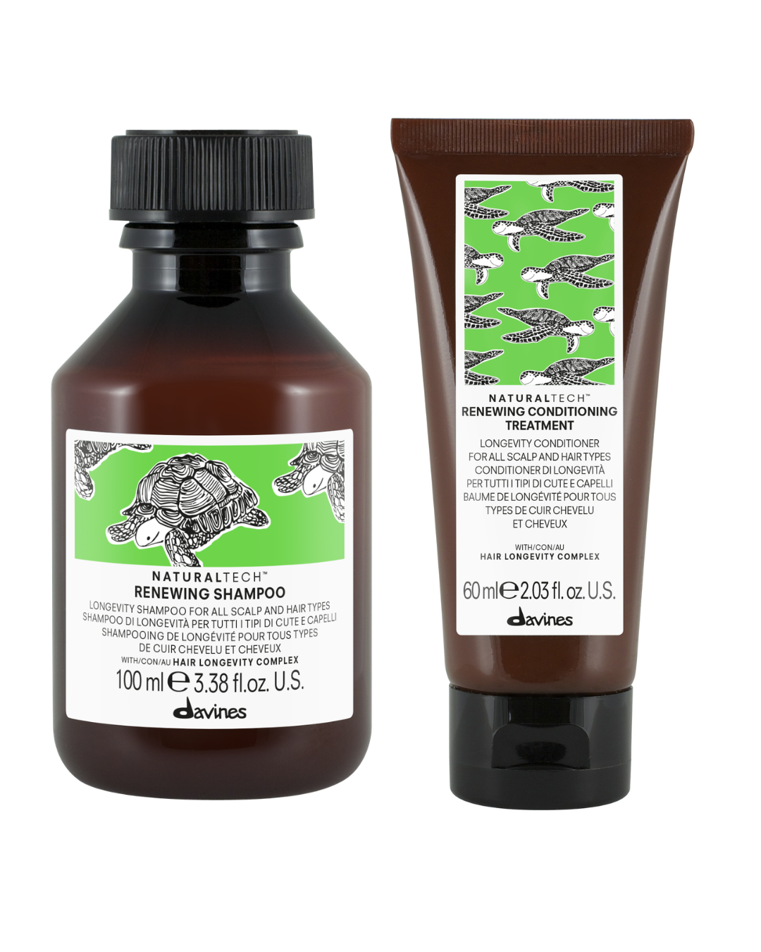 Kit de Viaje RENEWING: Shampoo + Acondicionador - Imagen 2