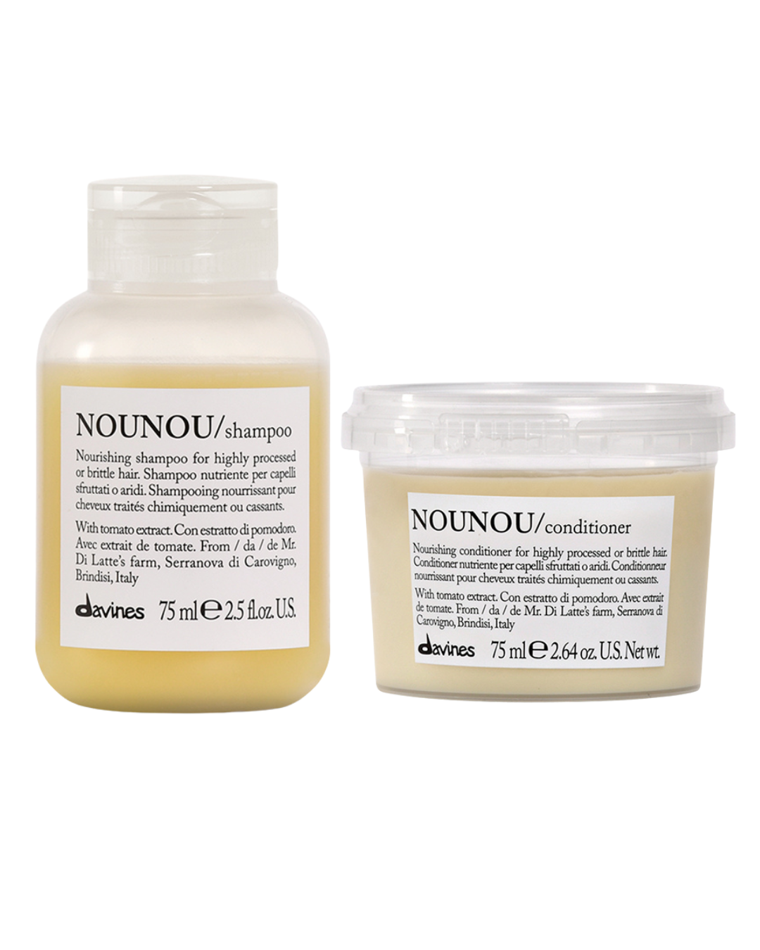 Kit de Viaje NOUNOU: Shampoo + Acondicionador